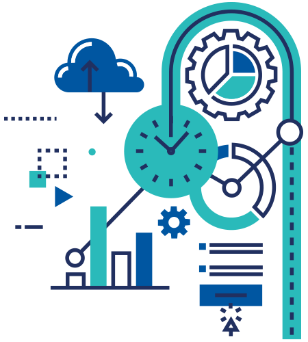 Graphic representation of process